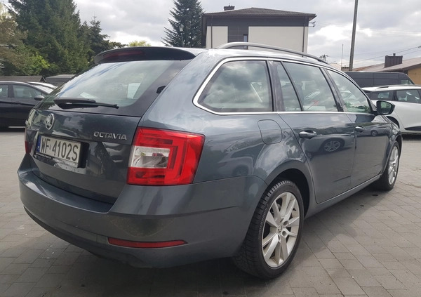 Skoda Octavia cena 46500 przebieg: 171000, rok produkcji 2018 z Kalwaria Zebrzydowska małe 232
